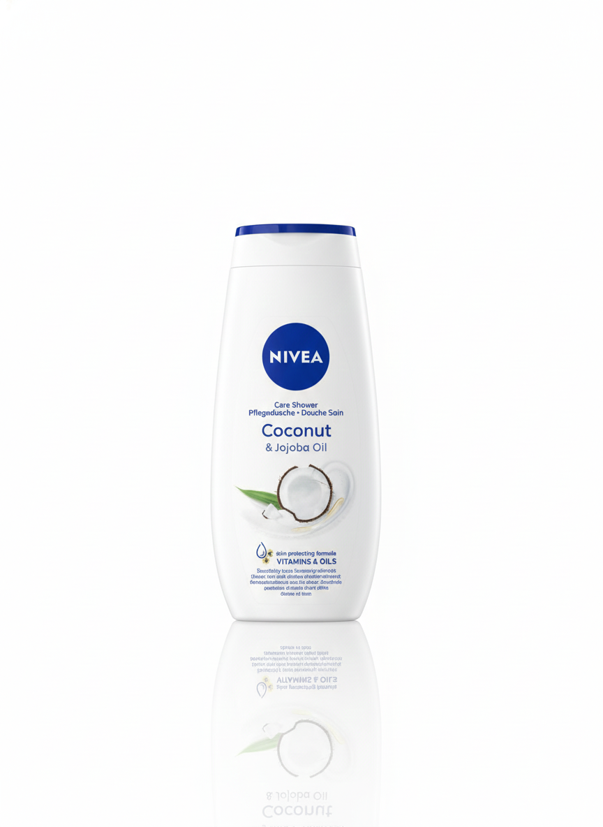 Gel Douche NIVEA Care Shower - Coco & Huile de Jojoba 250ml