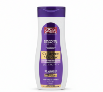 Shampoing Swalis Volumateur – Collagène & Biotine