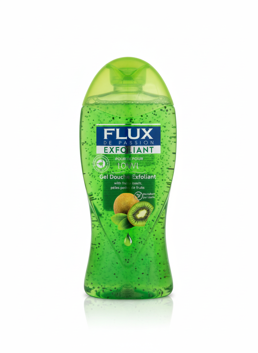 🥝 Gel Douche Exfoliant - FLUX de Passion