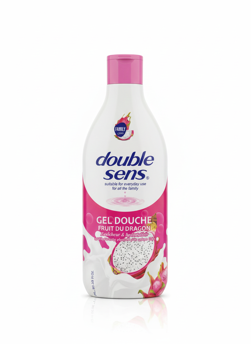🐉 Gel Douche Double Sens - Fruit du Dragon (750ml)