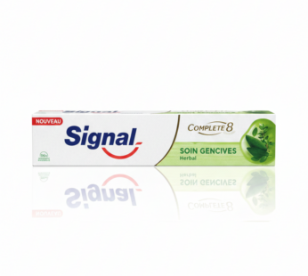 Dentifrice Signal Complete 8 – Soin Gencives Herbal 75ml