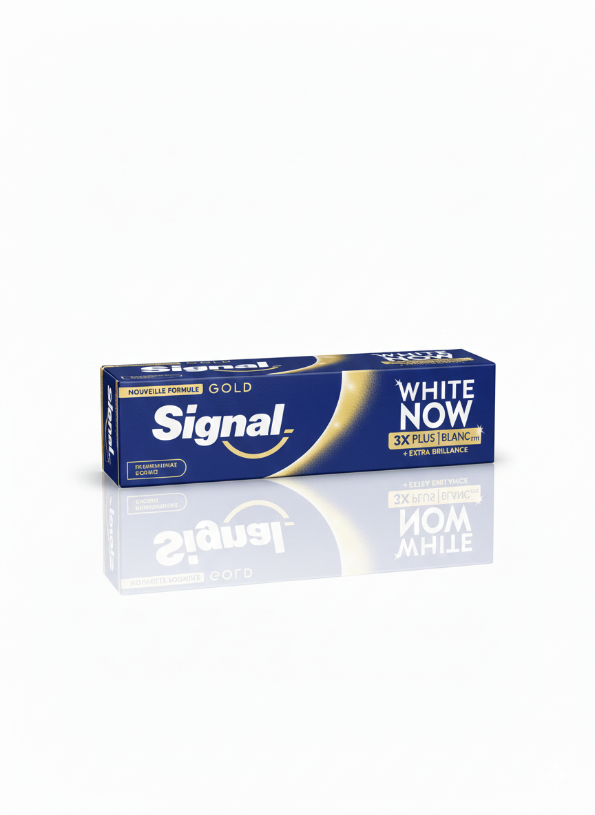 Dentifrice Signal White Now Gold – Triple Puissance 75ml
