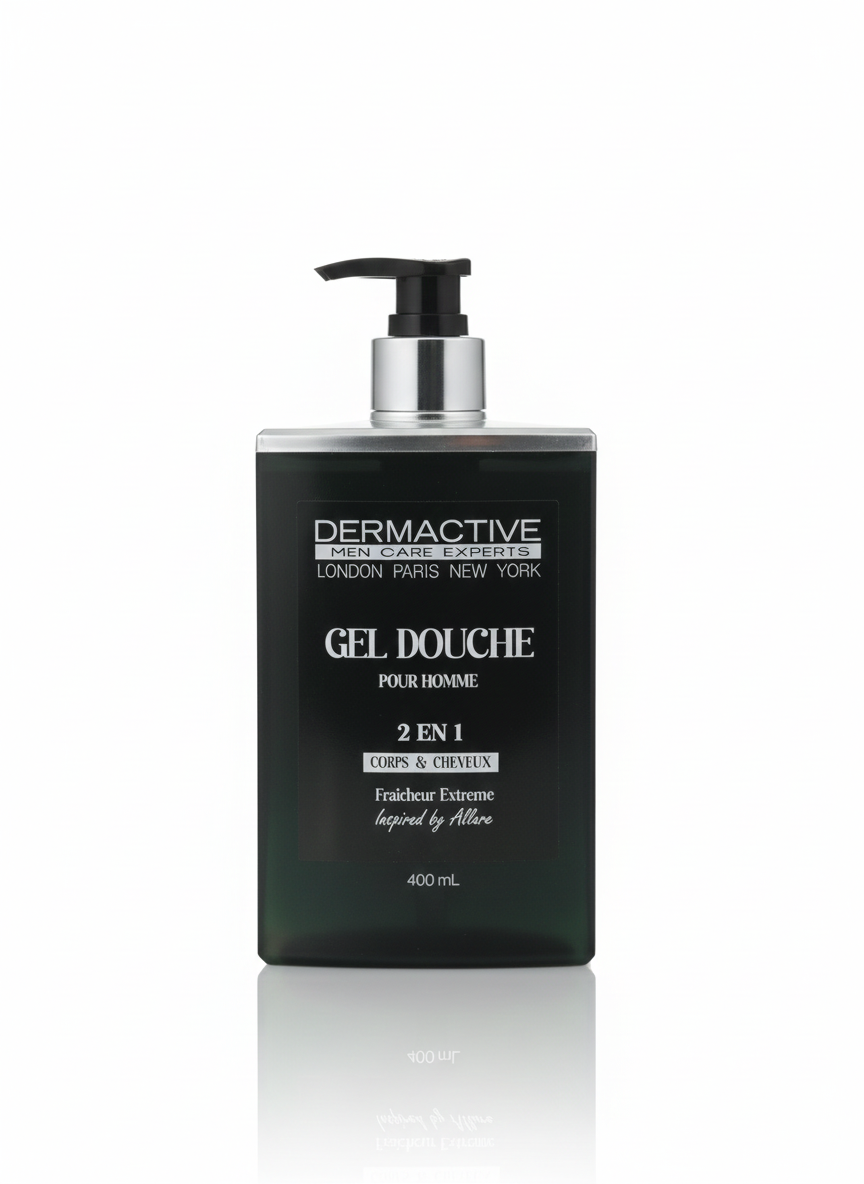 🎩 Gel Douche 2 en 1 - Dermactive Men Care