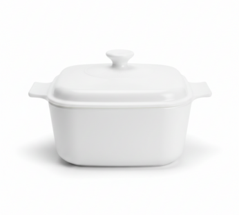 Soupière Classique en Céramique Blanche