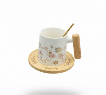Mug Floral « Nature & Bois »