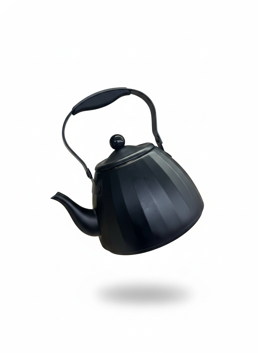 Théière "Noir Mat Contemporain"