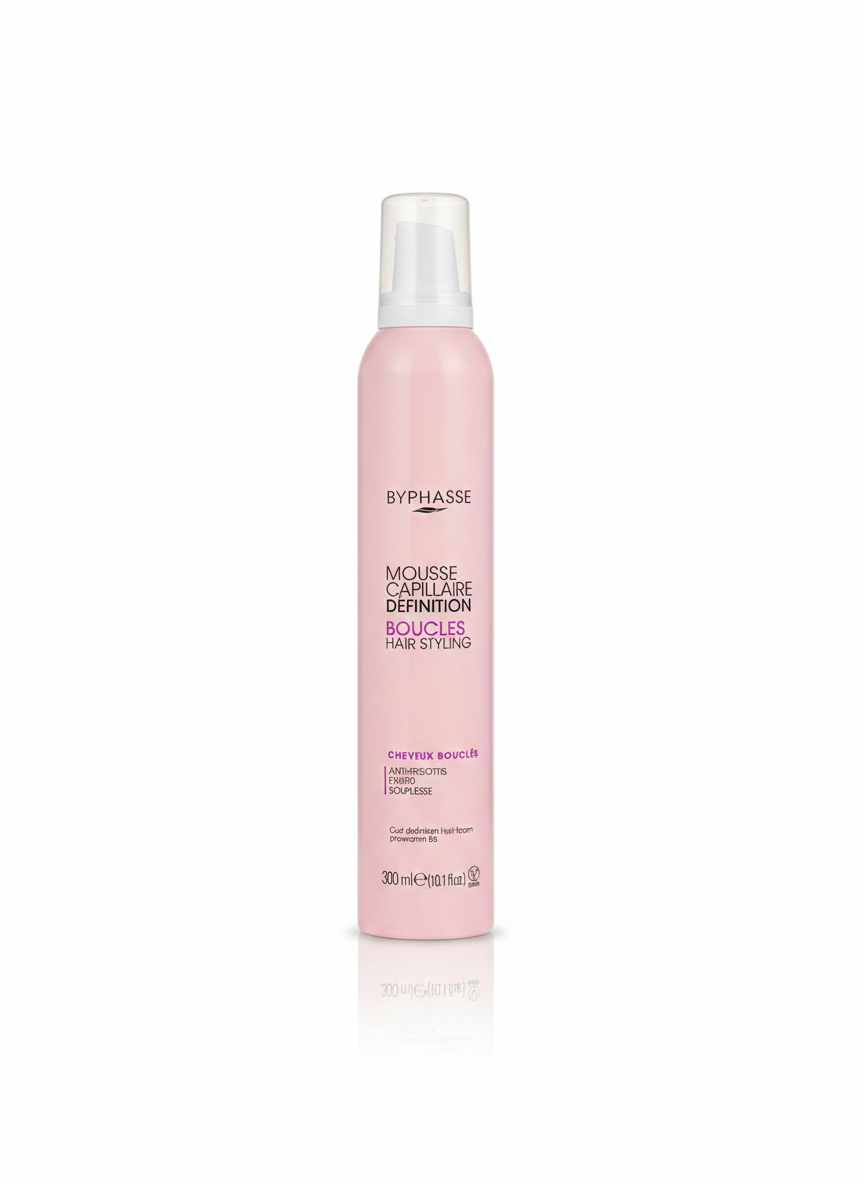 Mousse Capillaire BYPHASSE - Boucles Définies (300ml)