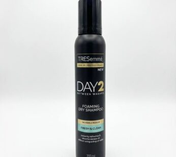 Shampooing Sec en Mousse TRESemmé – Day 2 (200 ml)