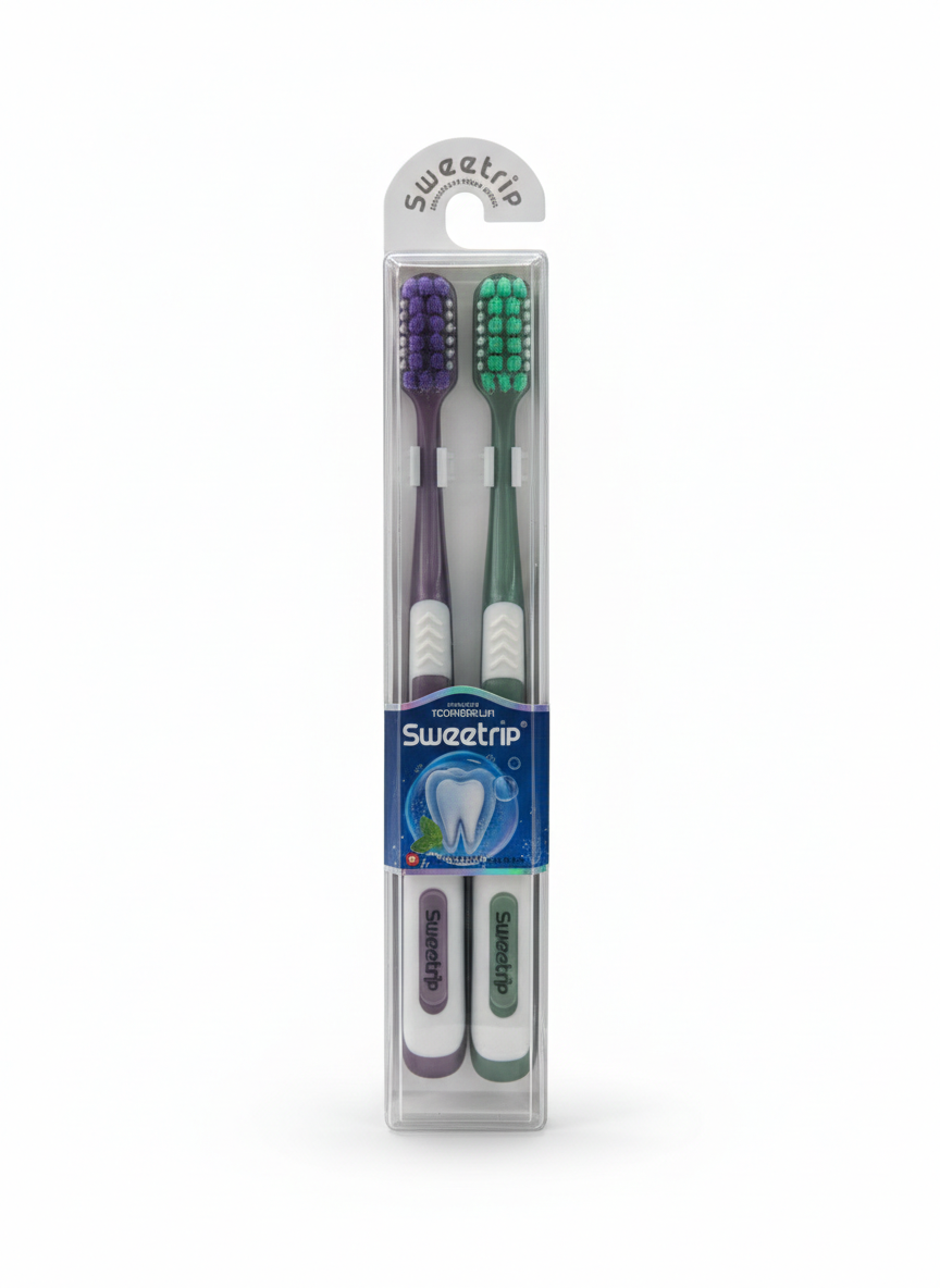 Lot de 2 brosses à dents "Sweetrip"
