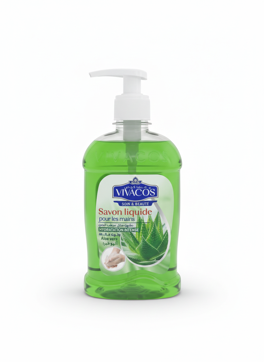 Savon Liquide pour les Mains – Vivacos (Aloe Vera) 400ml