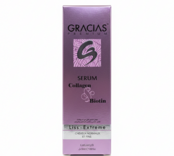 Sérum Capillaire Gracias Premium – Collagen & Biotin 50ml