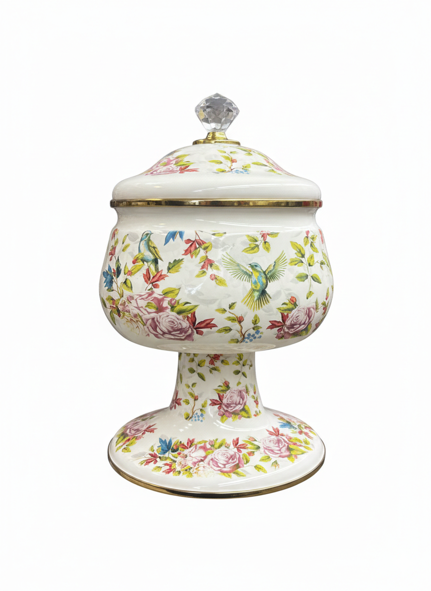 Bombonnière Décorative en Porcelaine