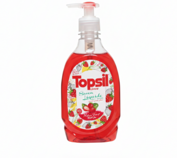 Savon Liquide Topsil – Parfum Fraise (400 ml)