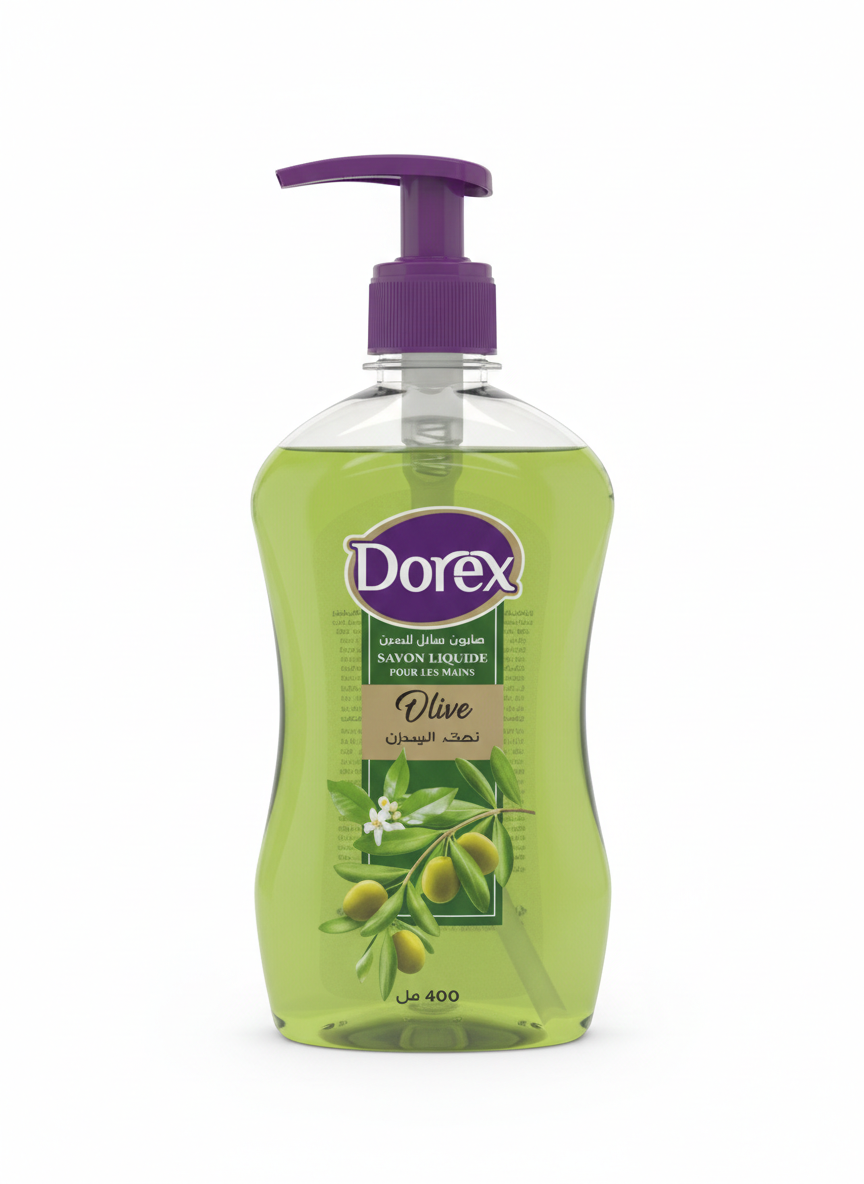 Savon Liquide Dorex – Olive (400 ml)