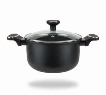 Marmite Ariyana 20 cm avec Couvercle en Verre