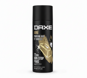 Daxe Doré – Déodorant Parfum Oud & Vanille 200ml