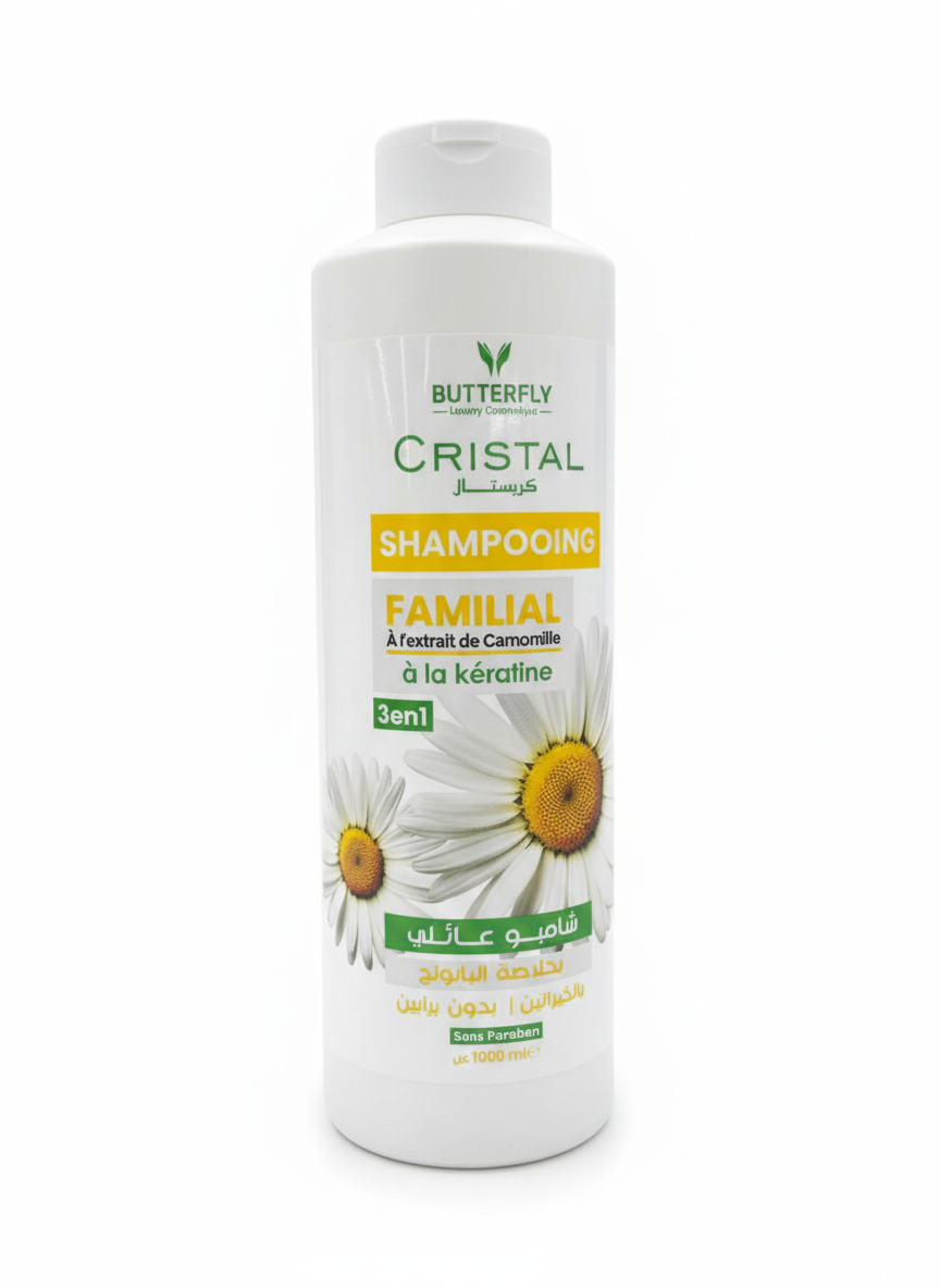 Shampooing Familial CRISTAL (1L) – Butterfly