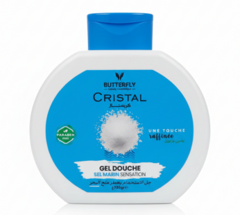 Gel Douche Butterfly Cristal – Sel Marin (730g)
