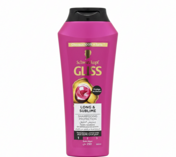 Shampooing Gliss « Long & Sublime » (250 ml)