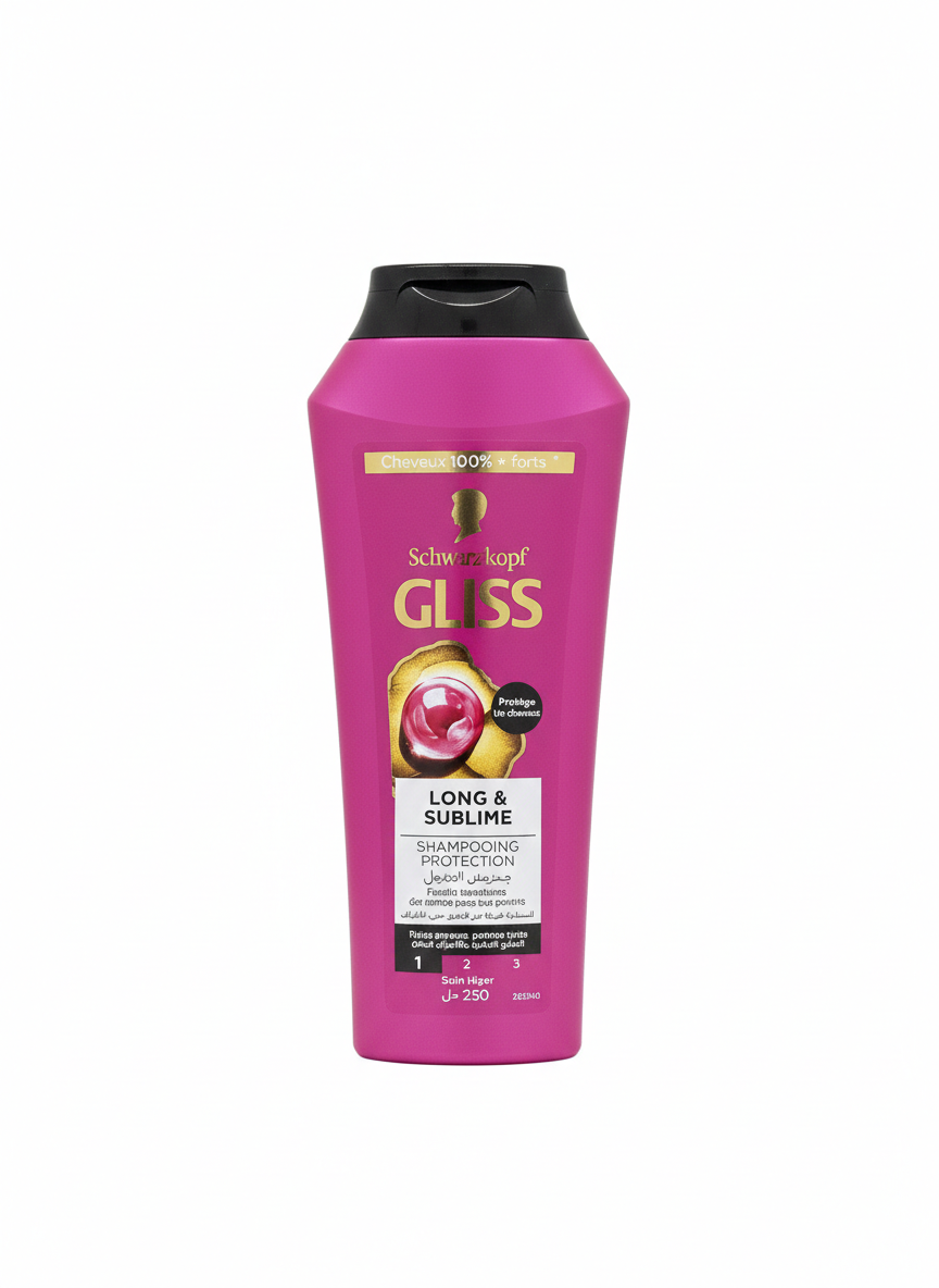 Shampooing Gliss "Long & Sublime" (250 ml)