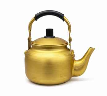 Petite Théière Traditionnelle en Aluminium Doré – 0,55L