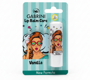 Baume à Lèvres GABRINI – Arôme Vanille ✨