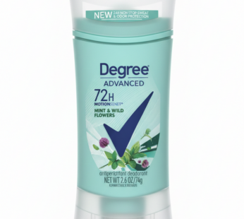 Déodorant Degree Advanced – Mint & Wild Flowers (72h)