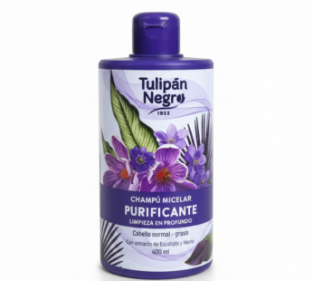 Shampoing Micellaire Purifiant – Tulipán Negro