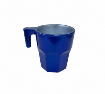Mug en Verre Bleu Cobalt