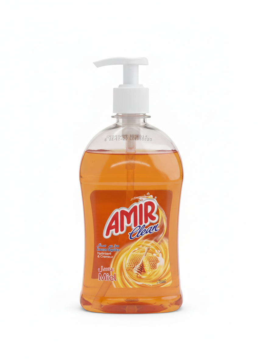 Savon Liquide Amir Clean – Miel 500ml