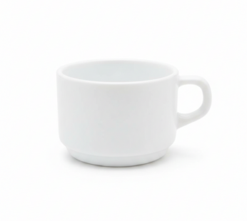 Tasse en Porcelaine Blanche – Modèle MBB