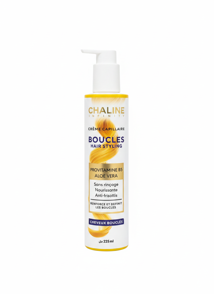 Crème Capillaire Chaline Infinity – Spécial Boucles 225ml
