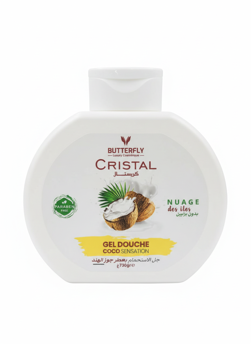 Gel Douche Cristal - Coco Sensation (730g)