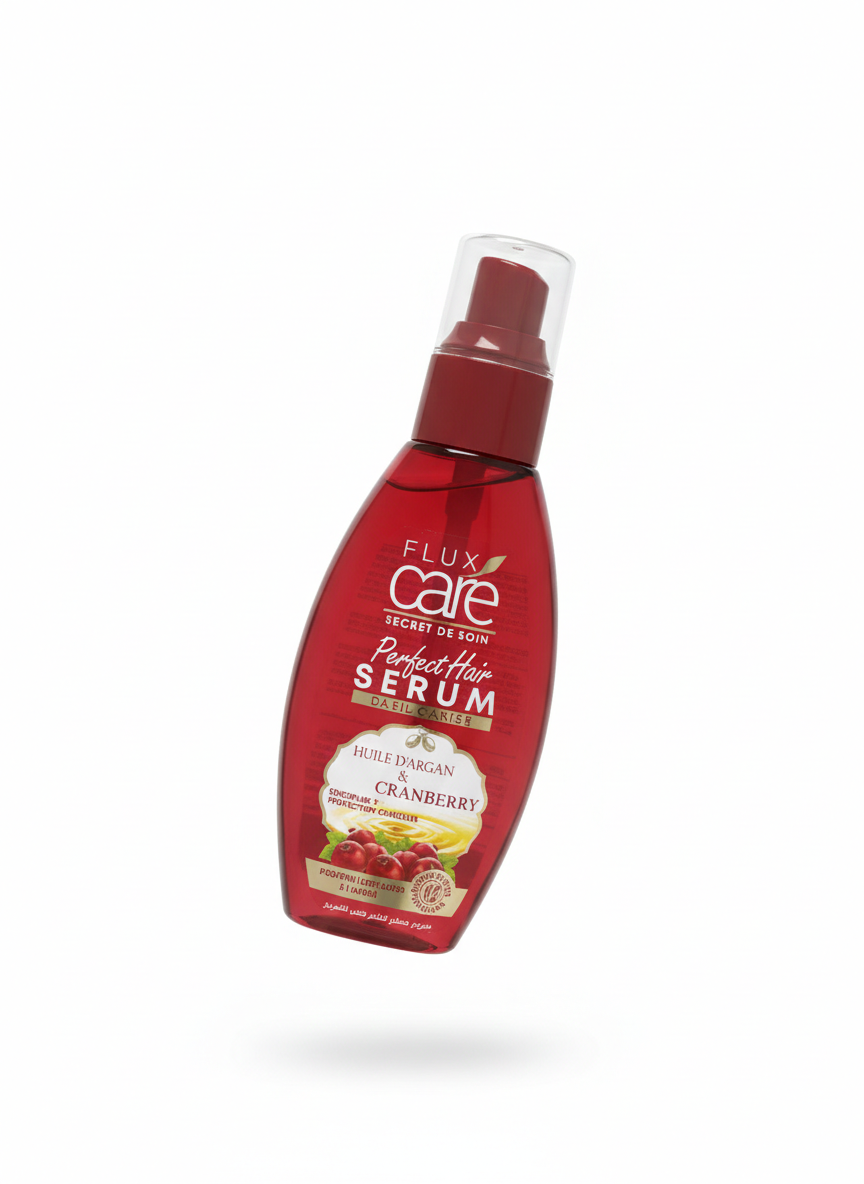 Sérum Capillaire Flux Care - Huile d'Argan & Cranberry 120ml