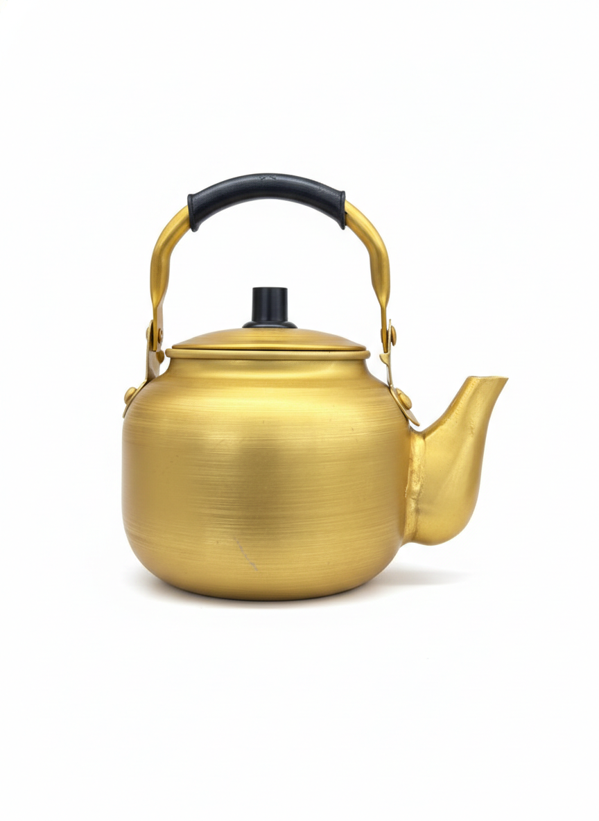 Bouilloire Traditionnelle Dorée – Grande Taille (1L)