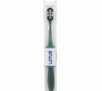 Brosse à dents Lotus – Vert forêt