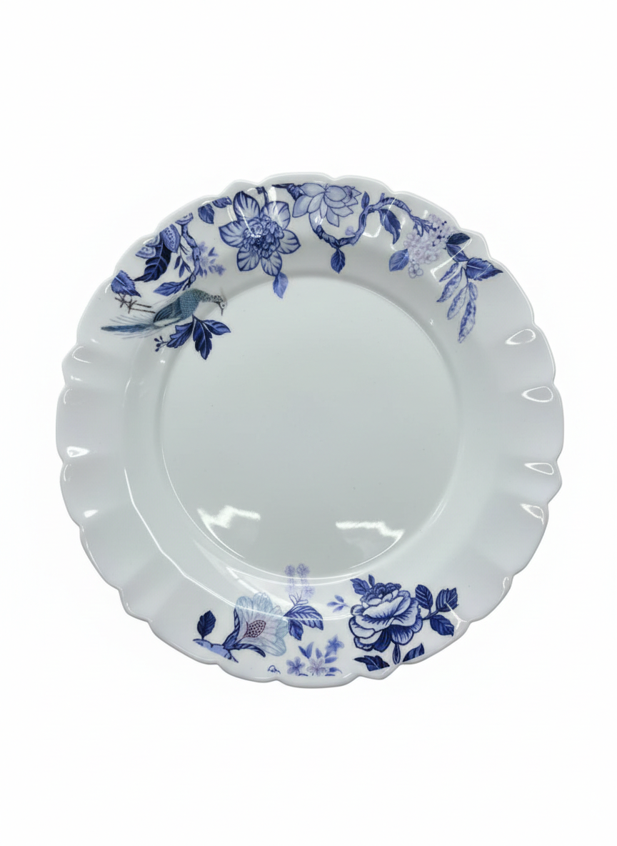 Assiette Creuse Décorée – 10.5"