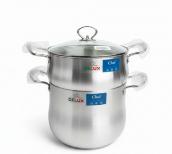 Couscoussier DELUX « Chef » – 8 Litres (Inox Haute Qualité)