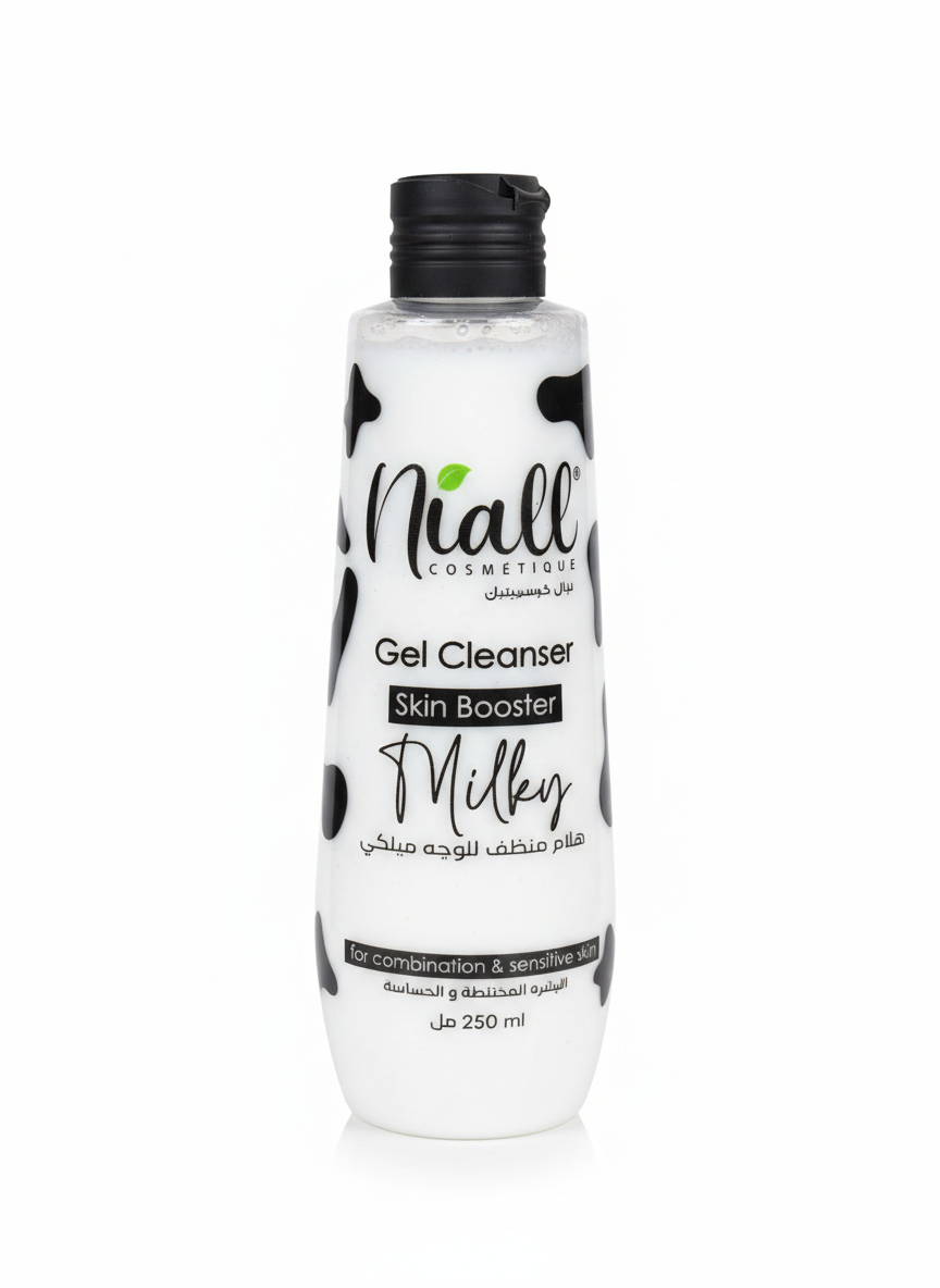Gel Nettoyant Visage "Milky" par Niall Cosmetique 250ml