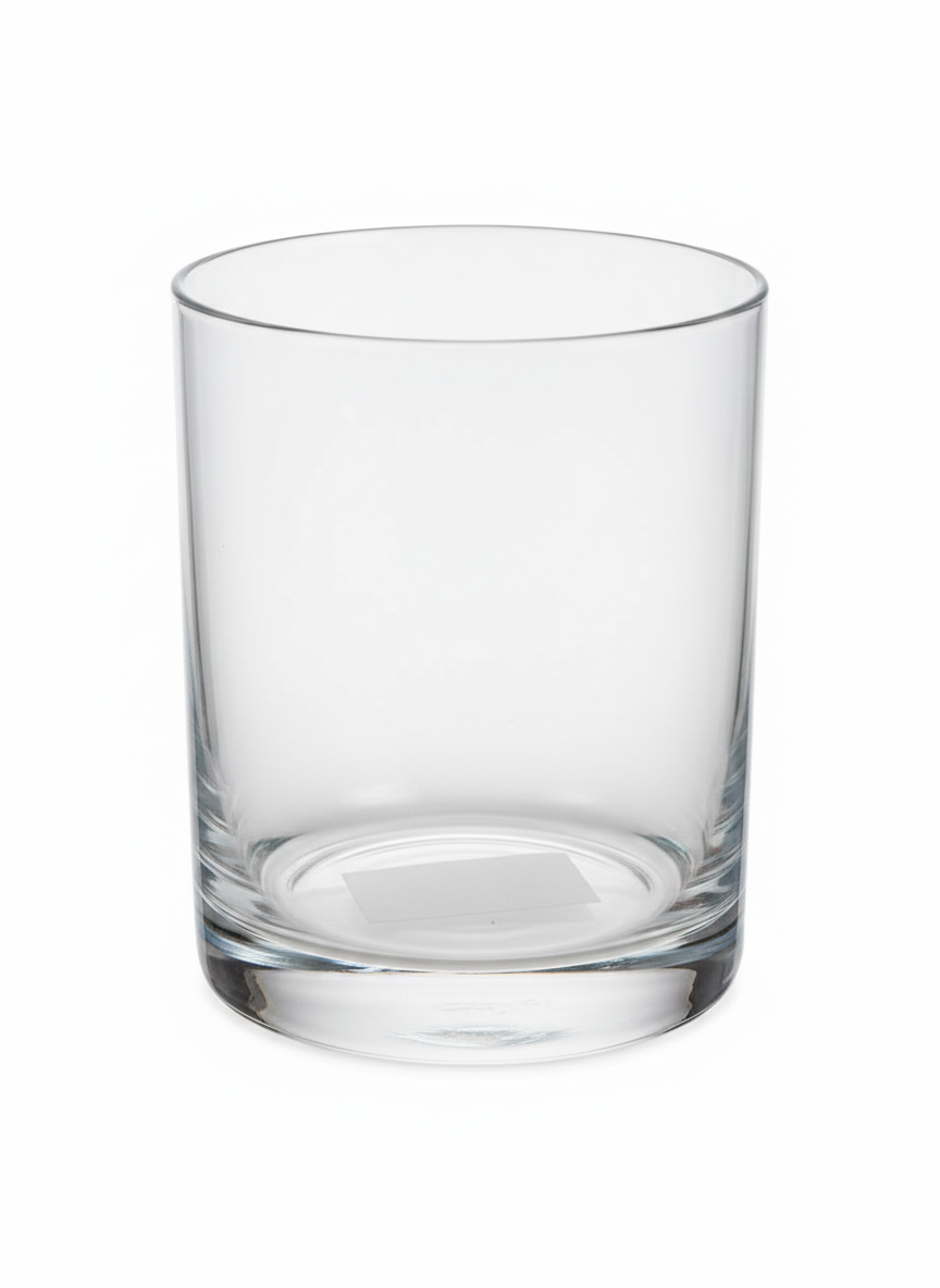 Verre transparent design épuré