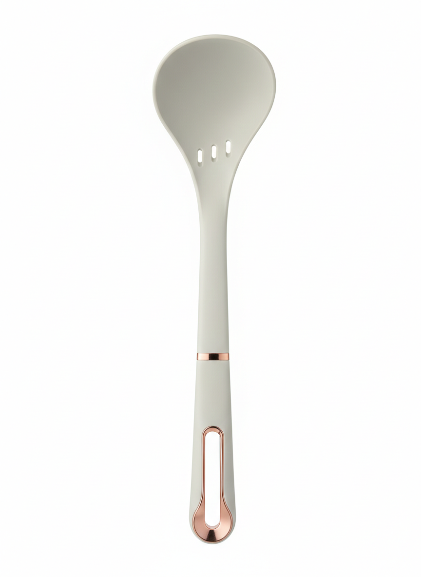 Cuillère de cuisine élégante en silicone