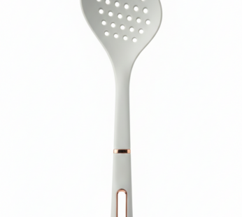 Louche passoire en silicone – Gris et Rose Gold