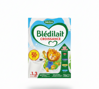 Blédilait Croissance de la marque Blédina,  de 1 à 3 ans.