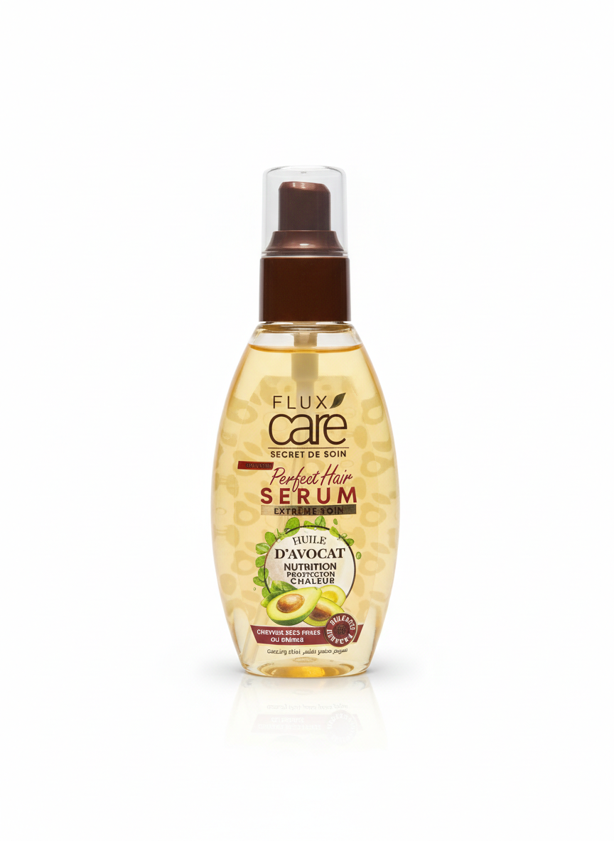 Sérum Capillaire Flux Care – Huile d’Avocat 120ml