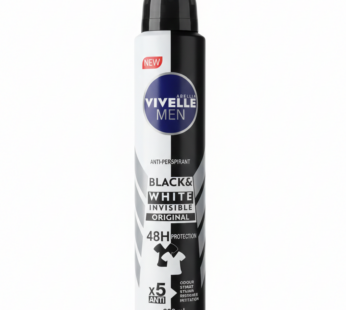 Déodorant Vivelle Men Black & White Invisible 200ml