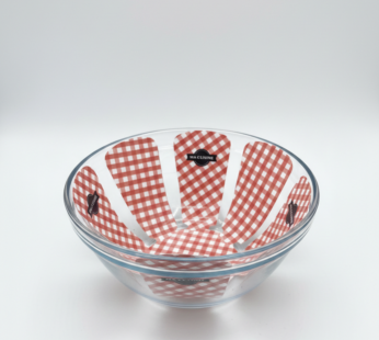 Saladier en Verre « Ma Cuisine » – 1,3 L