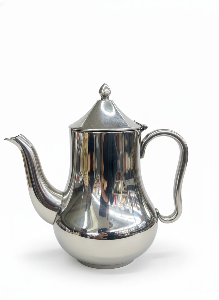 Théière / Cafetière en Inox – Design Élégant