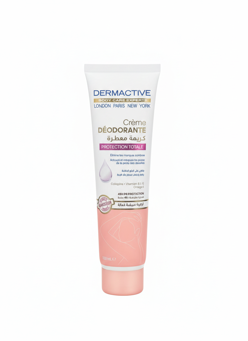 Crème Déodorante DERMACTIVE - Protection & Soin 🌸