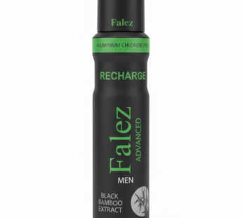 Déodorant Falez Advanced Recharge – Black Bamboo 🌿