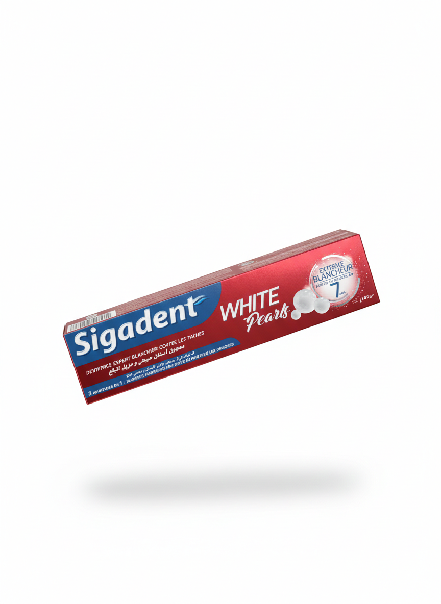 Dentifrice Sigadent White Pearls - Extrême Blancheur